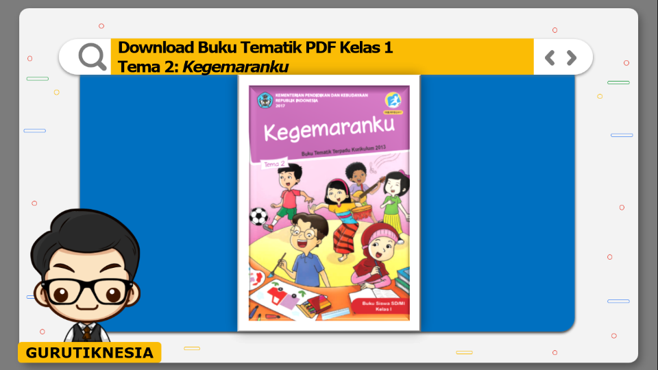 Download Soal Tematik Kelas 1: Membangun Kecintaan Belajar Melalui Tema "Kegemaranku"