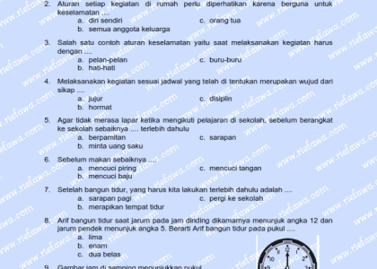 Latihan Soal Tema 8 Subtema 1 Kelas 2: Panduan Lengkap untuk Sukses Belajar