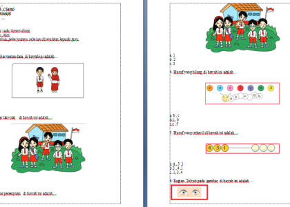 Mempermudah Belajar: Kumpulan Download Soal Tematik Kelas 1 SD Kurikulum 2013 yang Komprehensif
