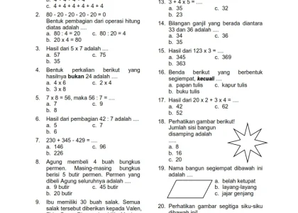 3 Rahasia Download Soal Ulangan Semester 2 Kelas 4 yang Wajib Kamu Tahu di 2026