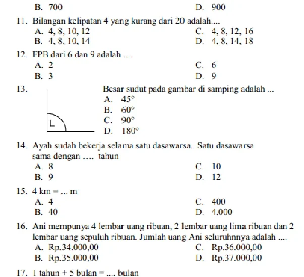 5 Rahasia Soal dan Kunci Jawaban Matematika Kelas 4 Semester 1 yang Wajib Diketahui Orang Tua di 2026