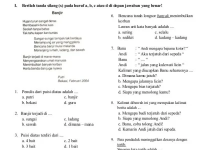 Ternyata Ini 3 Rahasia Soal Ulangan Kelas 3 Tema 5 yang Jarang Diketahui di 2026