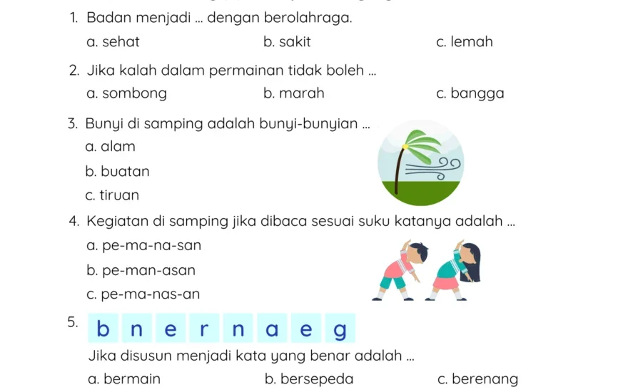 Wajib Tahu 5 Trik Jitu Mengerjakan Soal Tema Kelas 3 Semester 1 2026