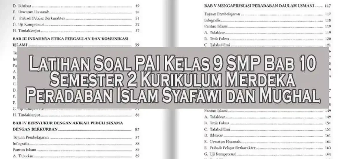 5 Fakta Mengejutkan Bank Soal PAI K13 Kelas 9 Sem 1 dan 2 yang Wajib Kamu Tahu di 2026