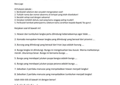 5 Fakta Mengejutkan Soal UTS Kelas 3 SD Tema 1 yang Wajib Orang Tua Tahu di Tahun 2026