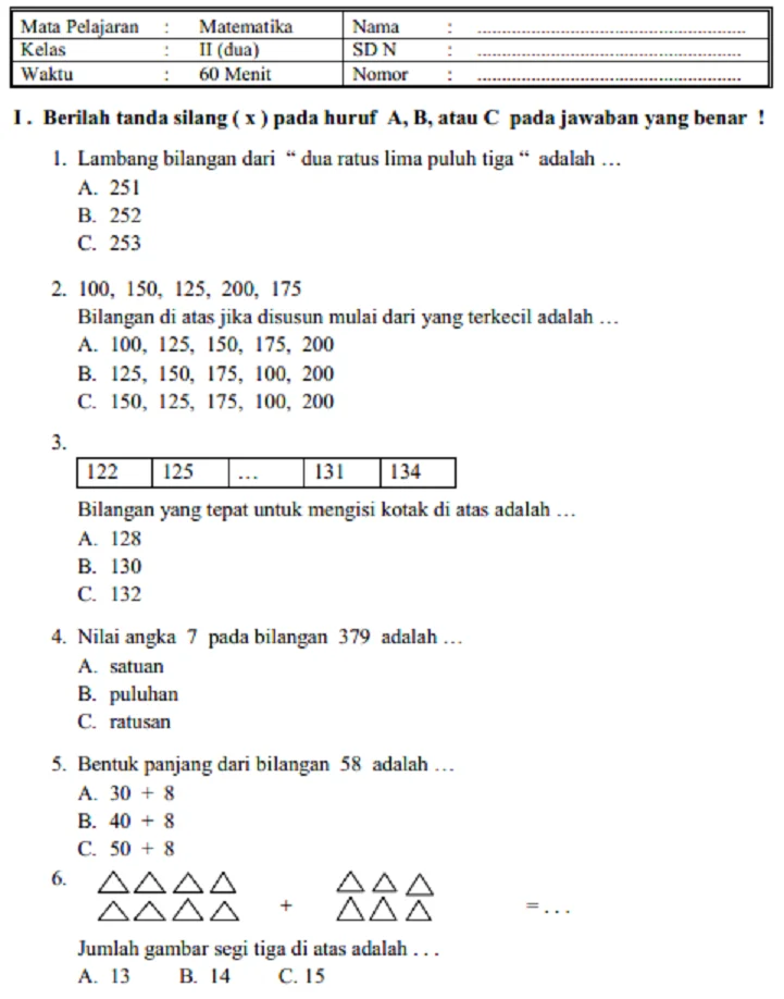 5 Rahasia Bank Soal PAS SD Kelas 2 Semester 2 yang Wajib Diketahui Orang Tua di Tahun 2026