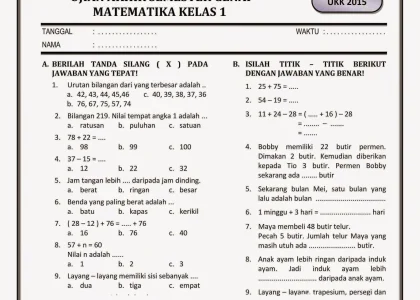 5 Rahasia Contoh Soal UAS Matematika Kelas 12 Semester 1 yang Sering Muncul di Tahun 2026