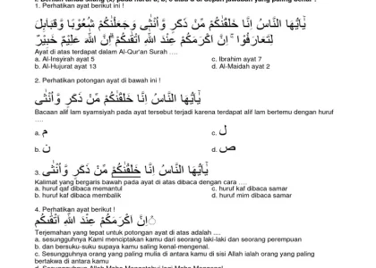 7 Fakta Mengejutkan Soal Agama Islam Kelas 6 Semester 1 Kurikulum 2013 yang Wajib Tahu Tahun 2026