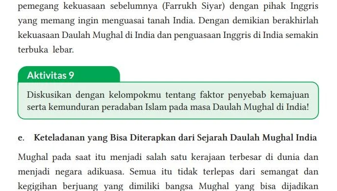 Jawaban Soal PAI Kelas 9 Semester 2 Halaman 255 Kurikulum Merdeka