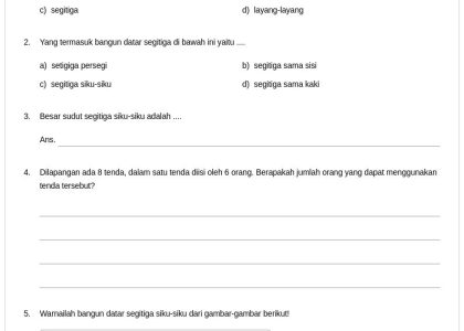 7 Latihan Soal Tema 8 Kelas 3 Ini Bikin Nilai Anak 100 di 2026