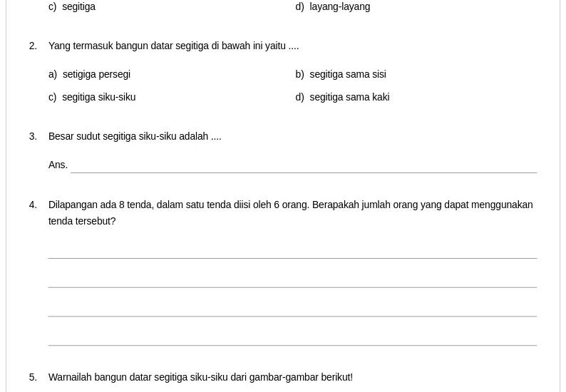 7 Latihan Soal Tema 8 Kelas 3 Ini Bikin Nilai Anak 100 di 2026