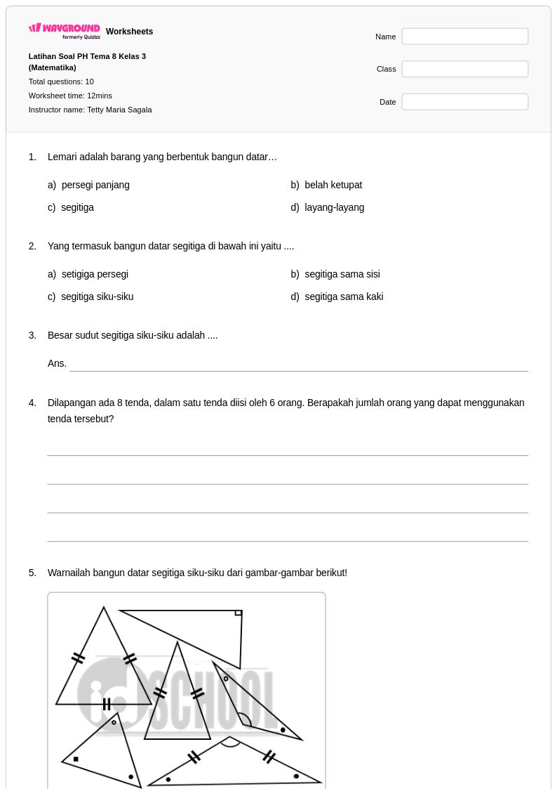 7 Latihan Soal Tema 8 Kelas 3 Ini Bikin Nilai Anak 100 di 2026