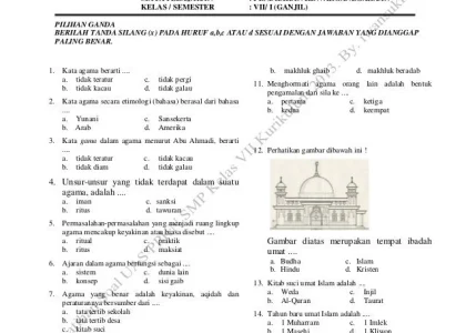 7 Rahasia Latihan Soal PKN Kelas 7 Semester 1 Kurikulum 2013 yang Terbukti Bikin Nilai Naik di 2026