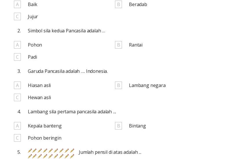 Akhirnya Terungkap 5 Rahasia Soal Ulangan Tema 1 Subtema 2 Kelas 6 yang Sering Muncul