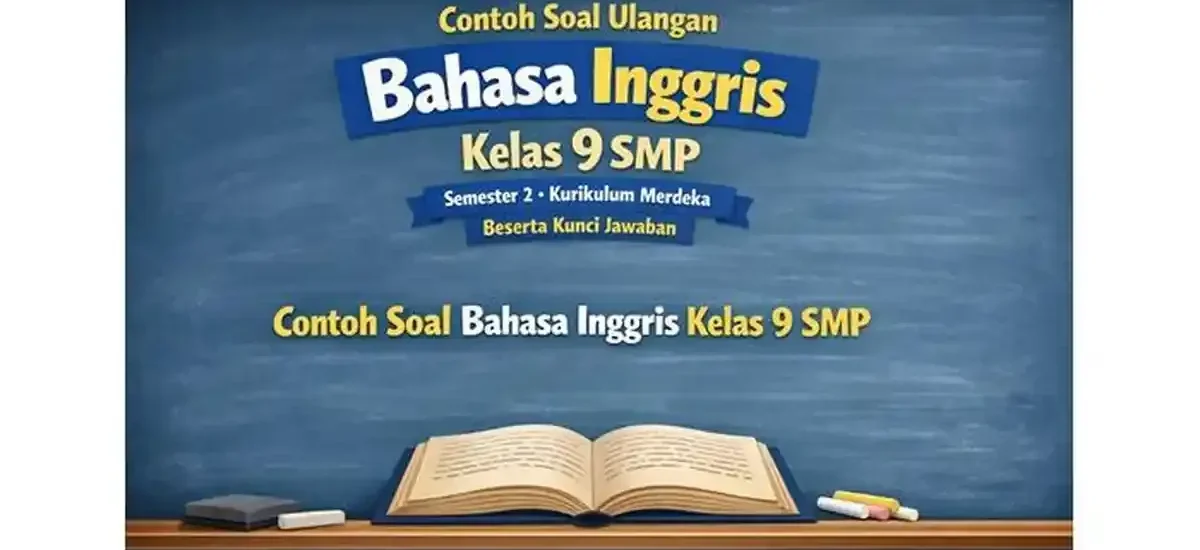 Wajib Tahu! 7 Contoh Soal Bahasa Inggris Kelas 9 Semester 1 Beserta Jawabannya yang Terbukti Sering Muncul di Ujian 2026