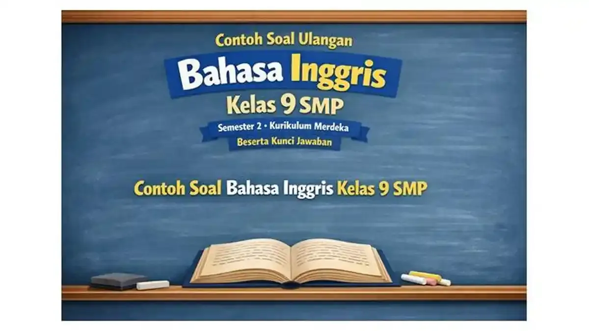 Wajib Tahu! 7 Contoh Soal Bahasa Inggris Kelas 9 Semester 1 Beserta Jawabannya yang Terbukti Sering Muncul di Ujian 2026