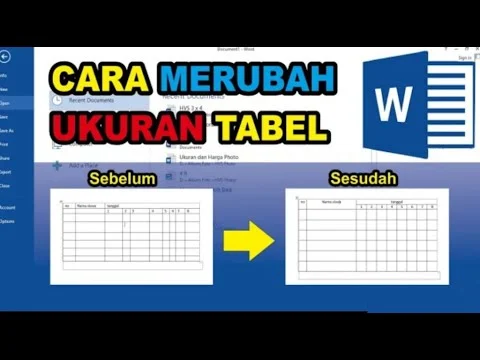 7 Cara Memperkecil Ukuran Tabel di Word Ternyata Semudah Ini Wajib Tahu