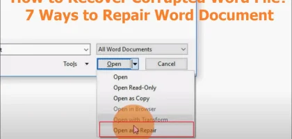 Cara Mengembalikan File Word yang Rusak dengan 8 Cara 2025