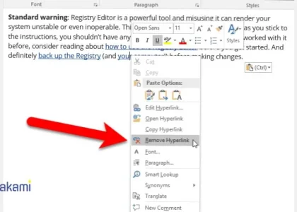 7 Cara Menghapus Hyperlink di Word dengan Cepat dan Mudah untuk Pemula
