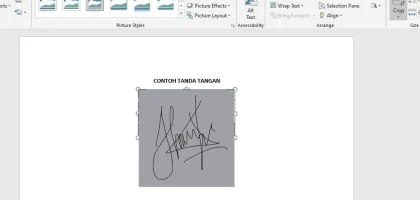 Cara Membuat Tanda Tangan di Word dengan Mudah