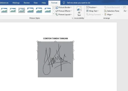 Cara Membuat Tanda Tangan di Word 2007 dengan 3 Trik Mudah yang Jarang Diketahui