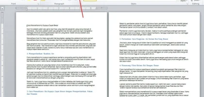 3 Cara Menghapus Halaman Kosong di Word Dengan Mudah