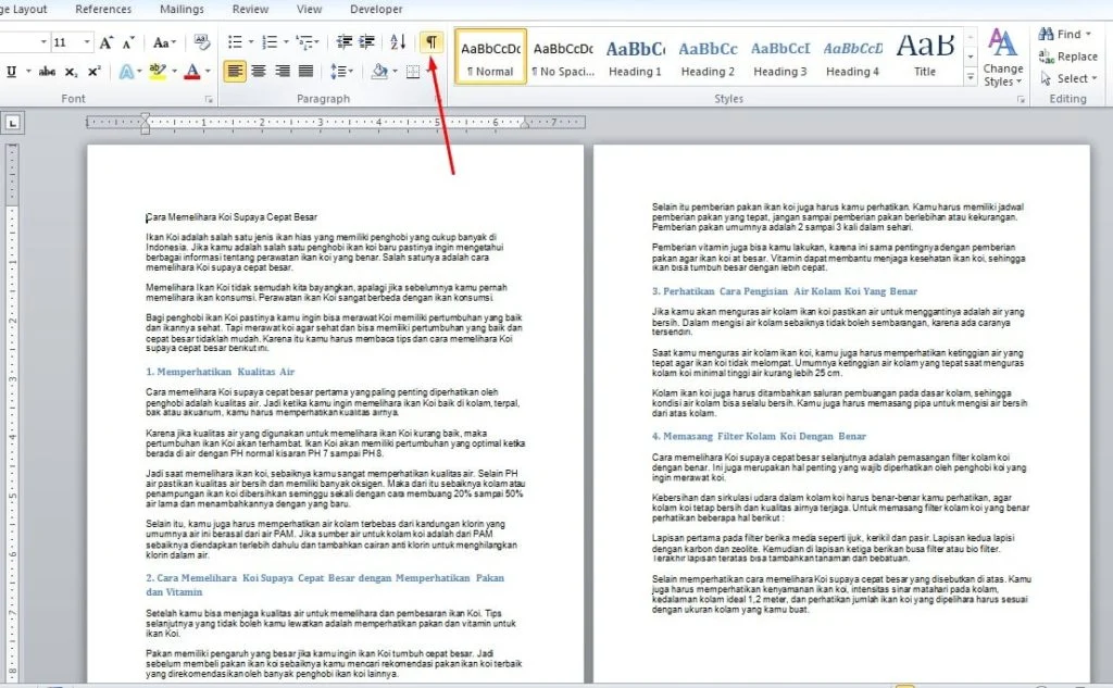 Cara Menghilangkan Show Hide di Word Ternyata Semudah Ini, Wajib Tahu Sebelum Mencetak Dokumen 2026