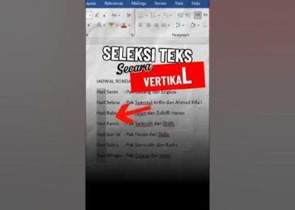 7 Cara Menulis Vertikal di Word yang Jarang Diketahui, Ternyata Semudah Ini Tanpa Ribet!